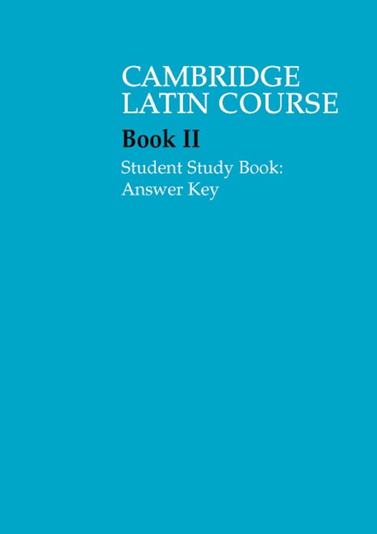 Cambridge Latin Course 2 Student Study B - cover