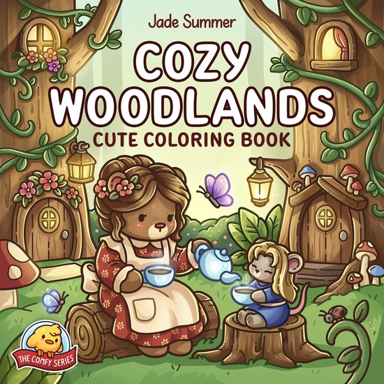 The Comfy Series- Cozy Woodlands - cover
