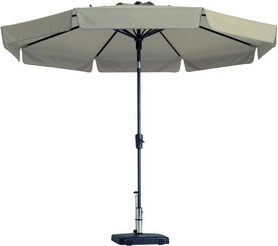 Madison Flores Parasol - stokparasol - Ø300cm - ecru