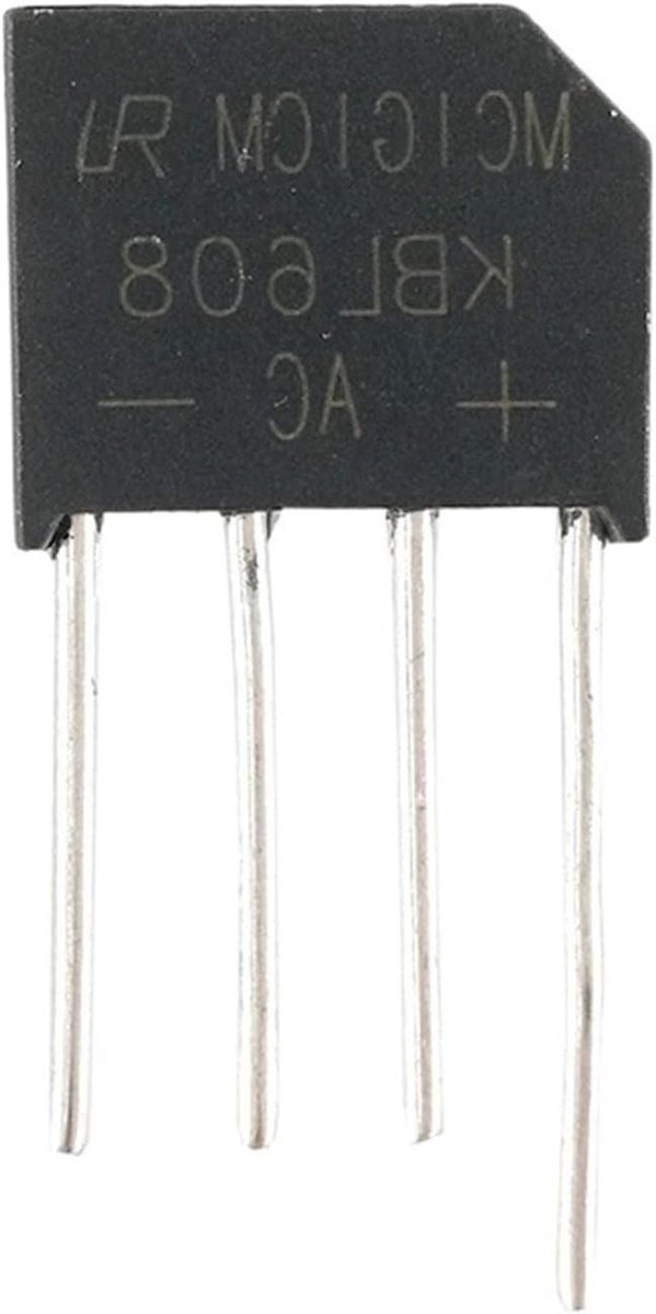 Diode Brug Gelijkrichter - Gelijkrichter Module - Stroom Omzetten - 6A 800V - 10 Stuks - Niet Van Toepassing