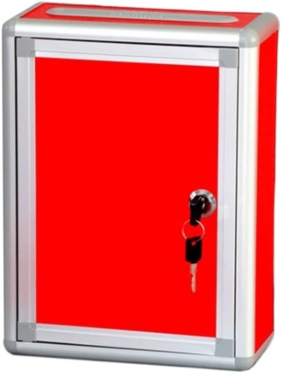 Wandbrievenbus - Postvak Brievenbus - Post Ontvangen - Moderne Look - 285x215x105cm - Grijs