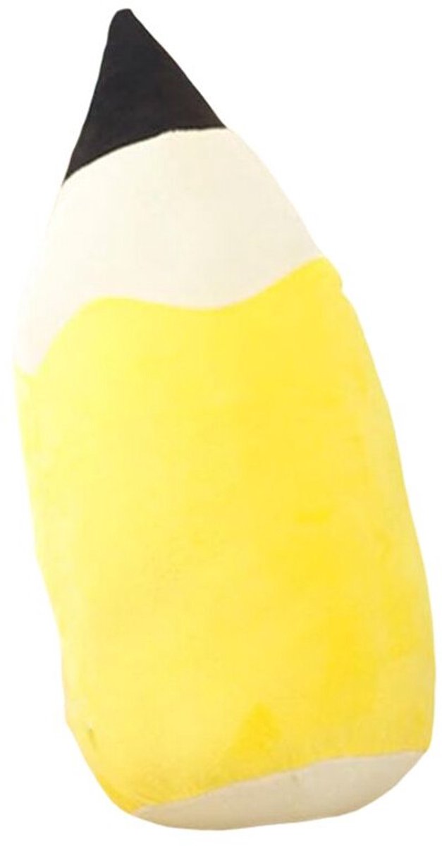 Kussens, pluche kussens, kussens voor de leeshoek van kinderen, kussens voor de start van het schooljaar, kussens als verjaardagscadeau, 50 cm geel