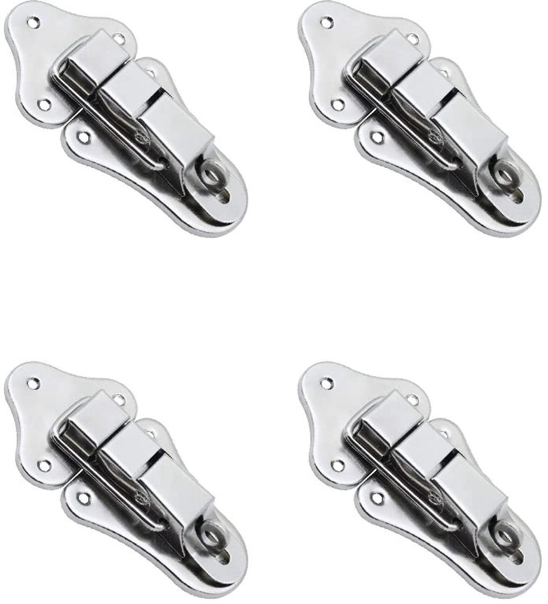 aladdien - Toggle Catch Lock - Stevige Klink Sluiting - Duurzaam en Eenvoudig in Gebruik - Handvat voor Toolbox - Geschikt voor Houten Doos en Vluch...