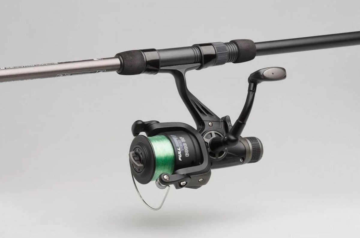 DAM Full Tech Carp Karperhengel 12ft 3lb + 6000FS Karpermolen Combo - Karperhengel