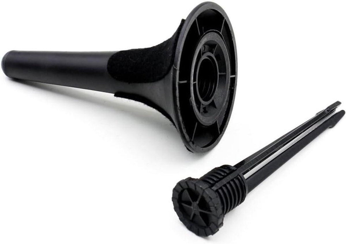 Trombone Standaard - Instrument Houder - Muziek Maken - Stabiele Basis - Opvouwbaar - Zwart