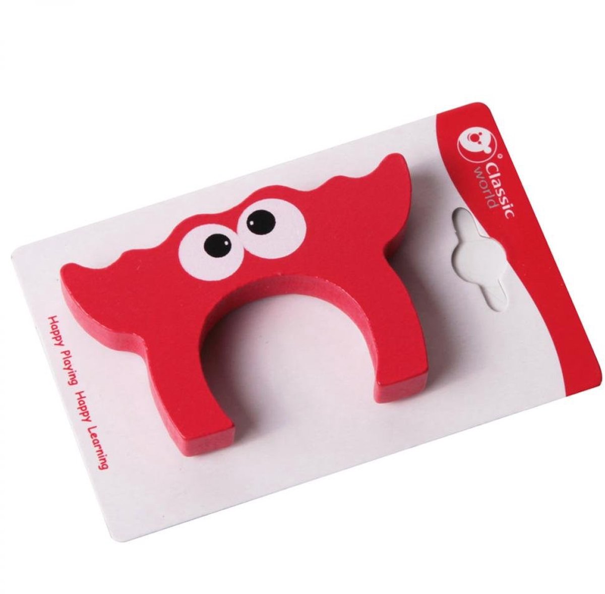 Klassieke wereld houten letter C - UNI