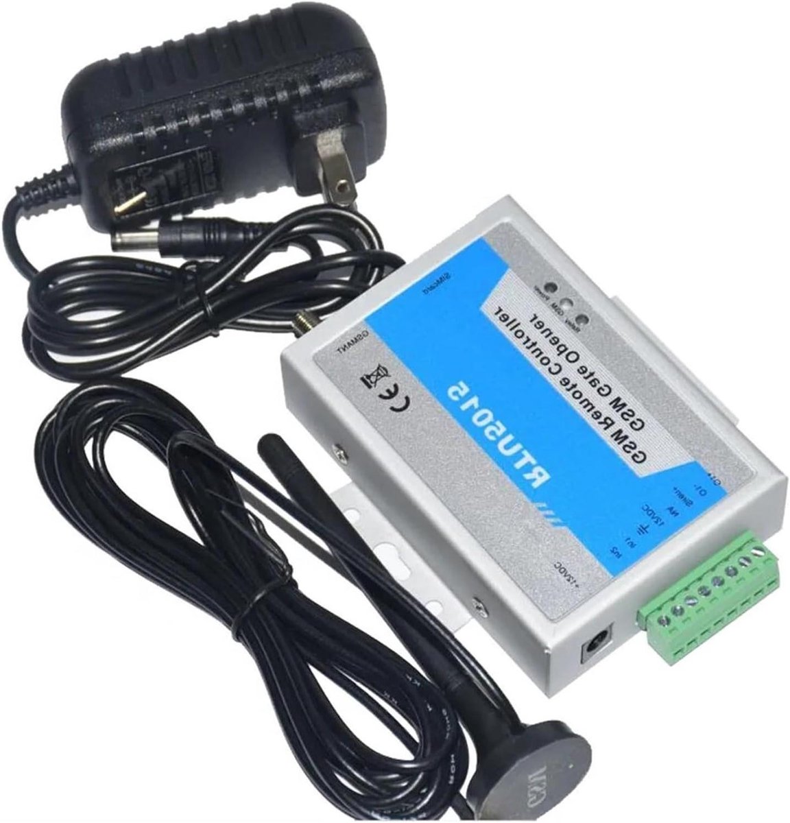 Automatische Deuropener - Poortopener GSM - Toegang Beveiligen - Bediening Via GSM - 10 Gram - Zwart