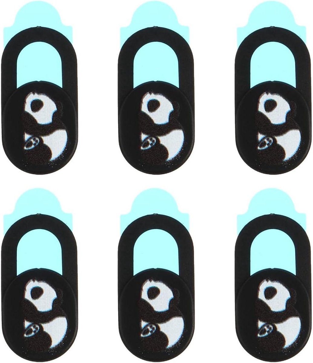 Webcam Privacyhoes - Webcam Deksel - Privacy Beschermen - Beweegbare Schuifregelaar - 1.5 x 0.5 x 0.2 cm - Zwart