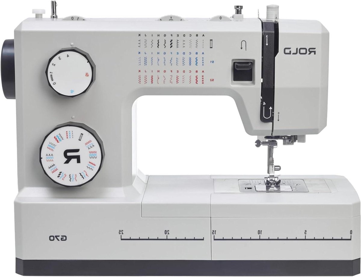Naaimachine - Naai machine - Kleding Maken - 34 Naaiprogramma's - 16D x 40B x 30H cm - Grijs