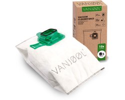VANJOOL® Stofzuigerzakken voor Vorwerk Kobold VK140 / VK150 – 10 Stuks + 2 Filters – Geschikt voor FP140 / FP150 – 5-Laags Filtratie – Hoge Zuigkracht – Alternatief