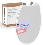 instmaier Alma - Slim toiletzitting - Made in Germany - duroplast - ovale vorm - Wit