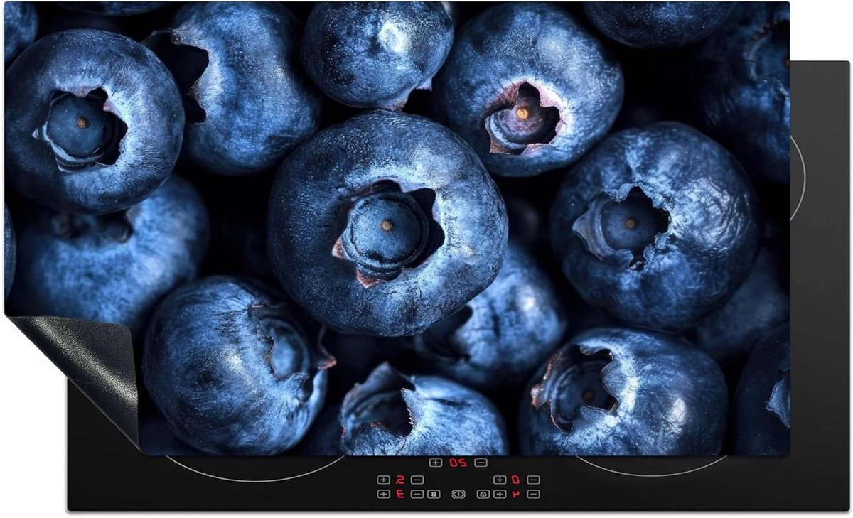 Inductie Beschermer - Kookplaat Mat - Keuken Decoratie - Unieke Foto Print - 90x52 cm - Blauw