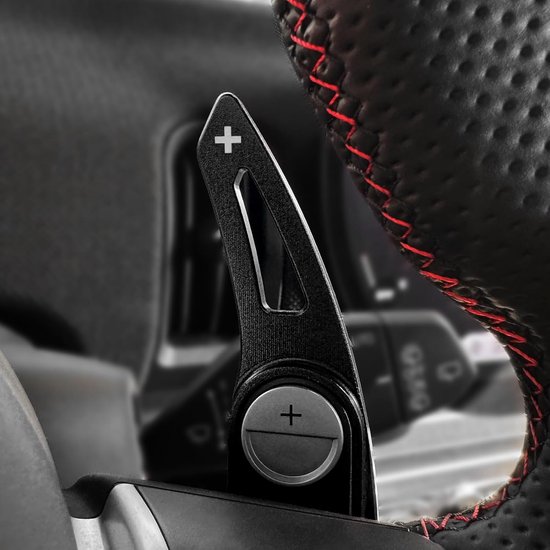 Stuurwiel Paddles - Schakelverlenging - Sportief Rijden - Aluminium Legering - 2 Stuks - Zwart — afbeelding 4