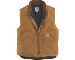 Carhartt Weste V01 Insulated Rib Collar Vest 106676 Carhartt® Brown-XXL