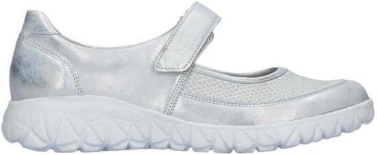 Waldläufer Havy - dames ballerina - Zilver - maat 40 (EU) 6.5 (UK)
