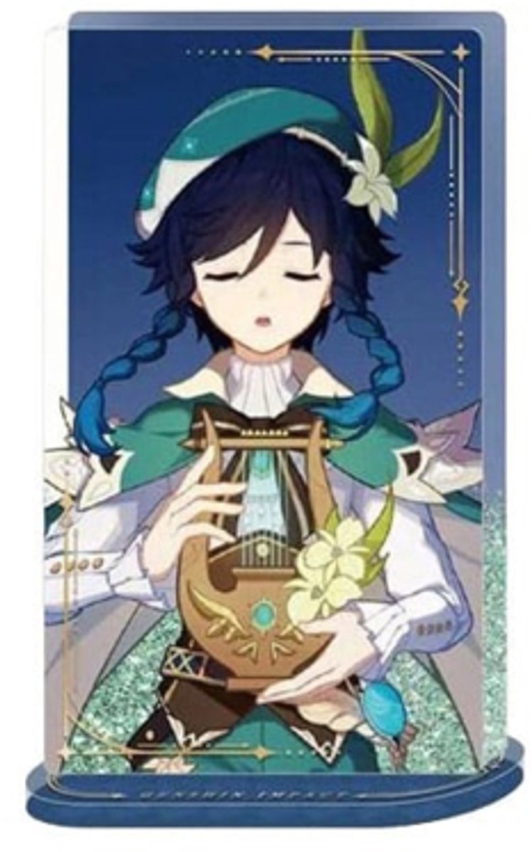 Genshin Impact Acryl Ornament with Glitter: Venti 11 cm