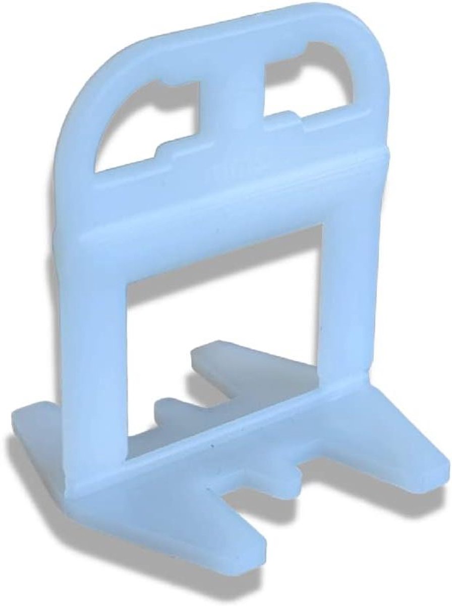 Tegelnivelleringssysteem - Tegelclips Tegelwiggen - Tegels Egaliseren - Precisie Voegbreedte - 1 mm 400 stuks - null
