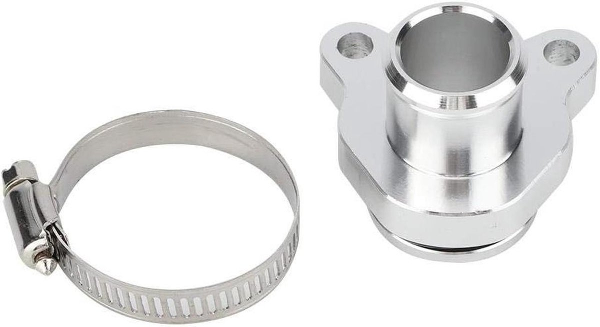 Waterslang Connector - Slang Koppeling - Motor Koeling - Duurzame Aluminium Legering - 1 Stuk - Grijs