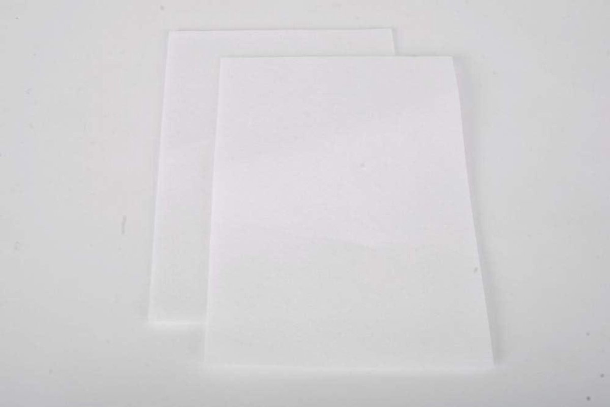 Microfilters Stofzuiger - Afvoerluchtfilters Motorfilters - Luchtzuivering Thuis - Op Maat Te Snijden - 2 Stuks - Wit