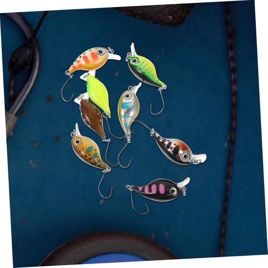 Kunstaas Vissen - Nep Vis Aas - Vissen Lokken - Rammelende Plug - 5.7X1.3cm - Diverse kleuren — afbeelding 3