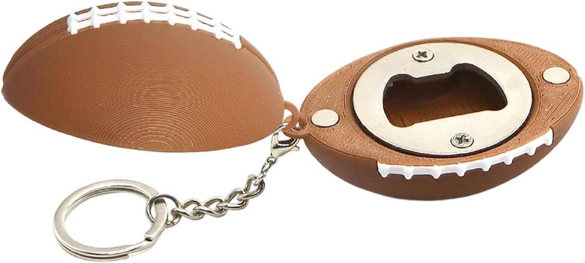 Magnetische Flesopener - Koelkast Magneet - Drankjes Openen - Sportbal Ontwerp - 68 cm - Rugby