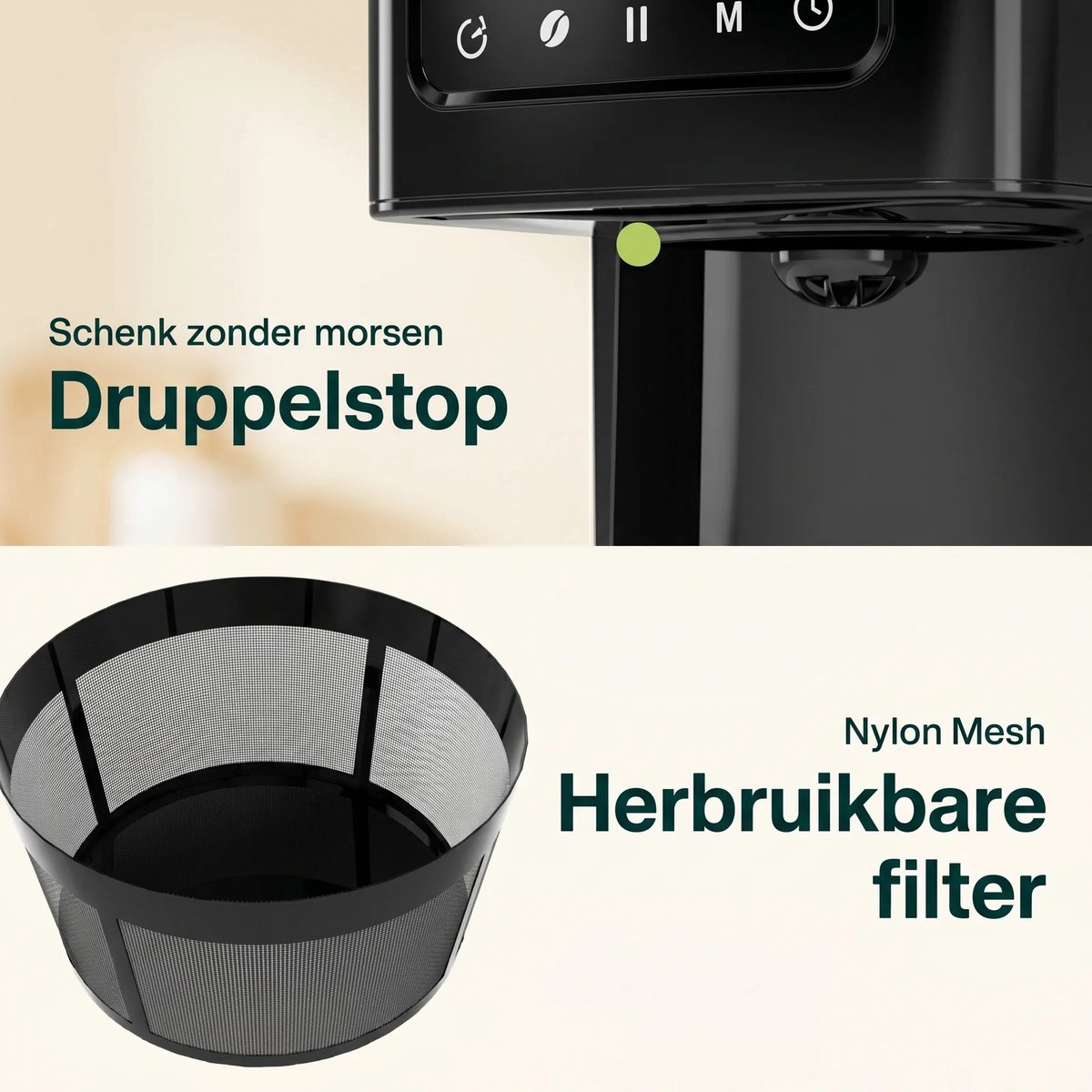Filterkoffiezetapparaat 1,8L met Touch Display thumbnail 5