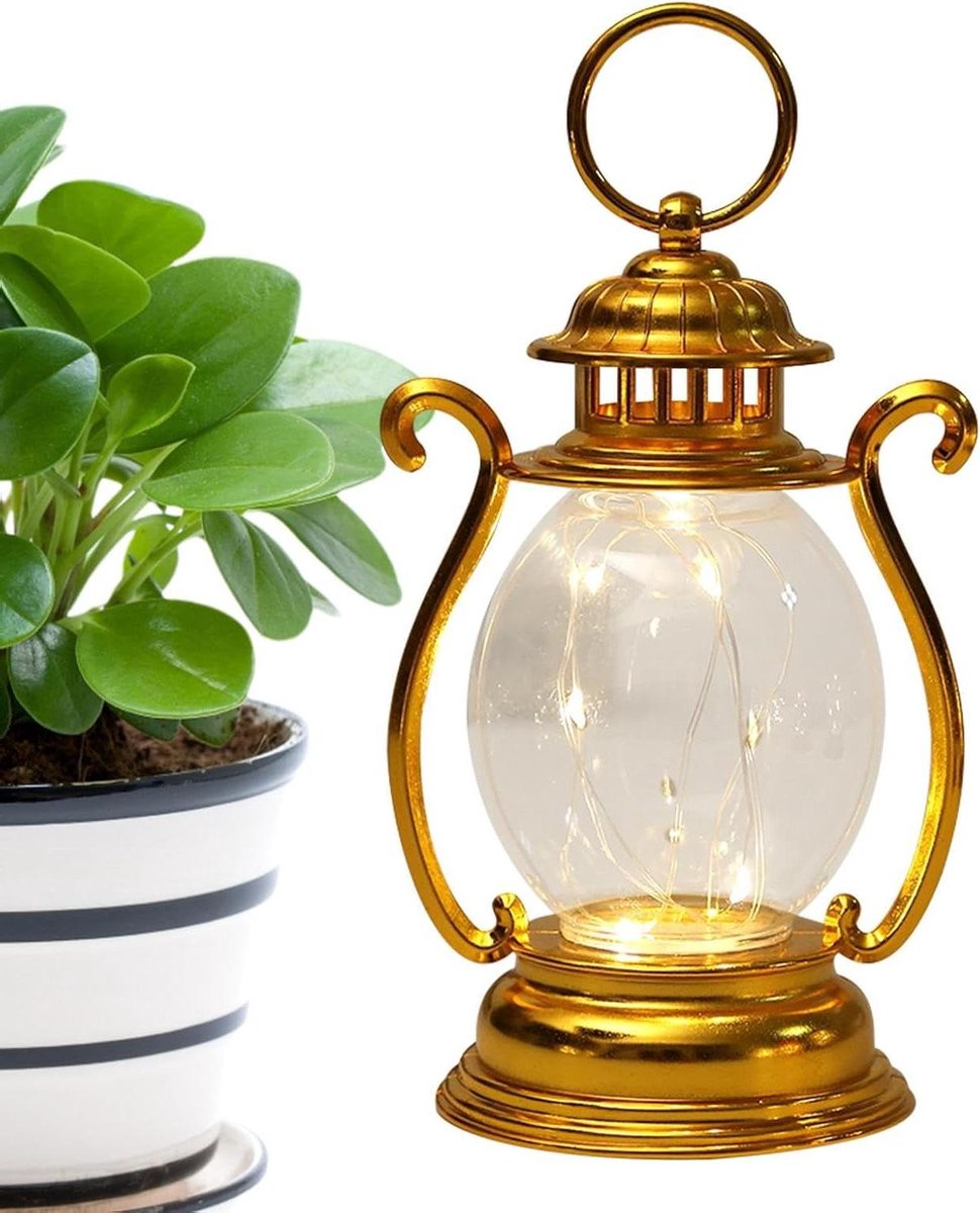 Decoratieve Lantaarn - Hanglamp Buiten - Sfeerverlichting Creëren - 7 Kleuren Opties - 162