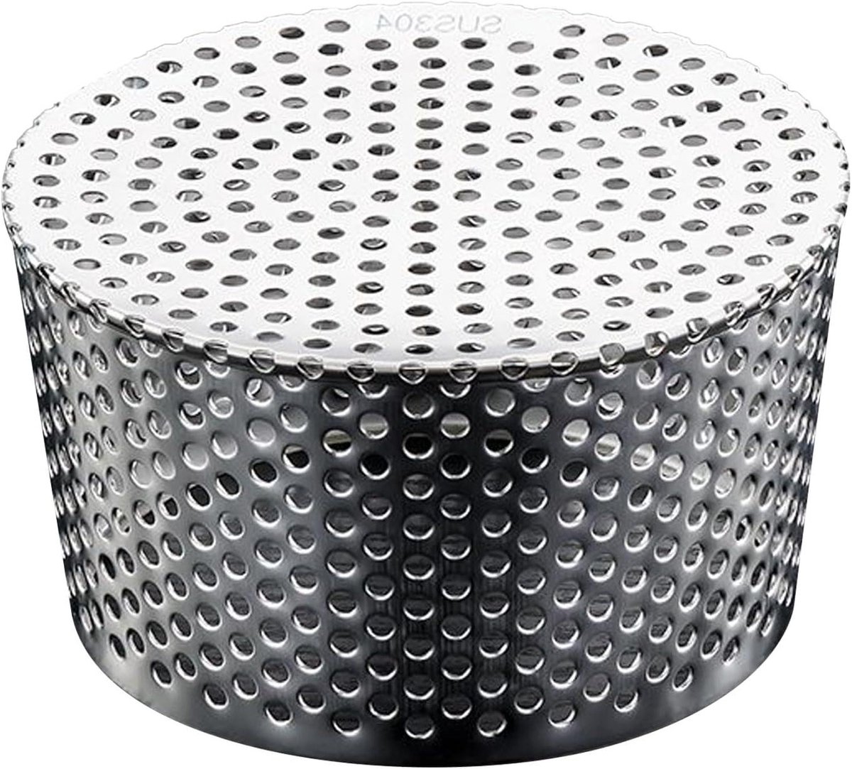 Gootbescherming Roestvrij Staal - Afvoerzeef - Dakgoten Schoonhouden - Roestvrij Materiaal - 140-160 mm - Zilverkleurig