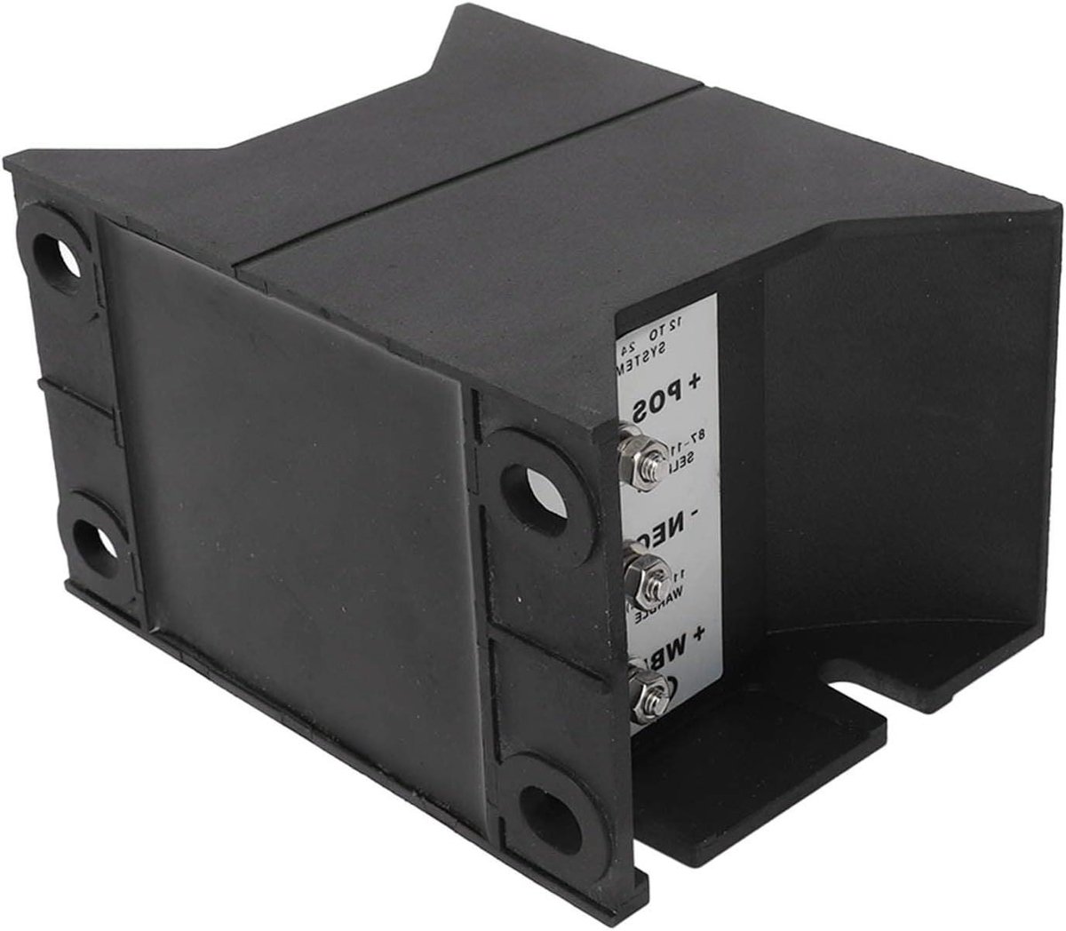 Achteruitrijalarm - Waarschuwingshoorn - Veilig Manoeuvreren - 112dB Geluid - DC 12-24V - Zwart