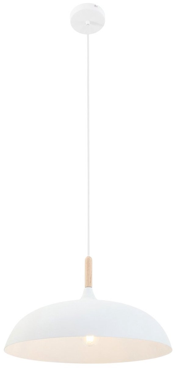 Lightning - scandinavische hanglamp wit 45cm - wit
