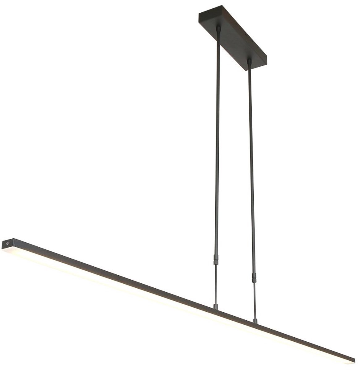 Steinhauer Hanglamp Zelena L 155cm 7971zw Zwart