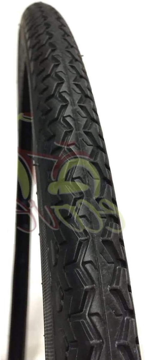Fietsband - Stadsband buitenband - Fietspad onderhoud - Rubberen constructie - 26 x 1 3/8 - Zwart