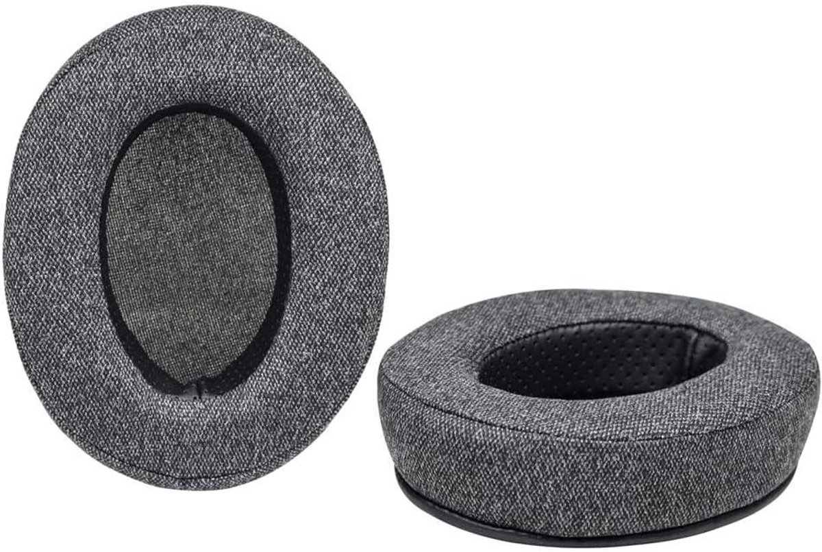 Hoofdtelefoon Oorkussens - Oorkussens Kussen Foam - Headset Vervanging - Traagschuim Linnen - 2 stuks - Nee