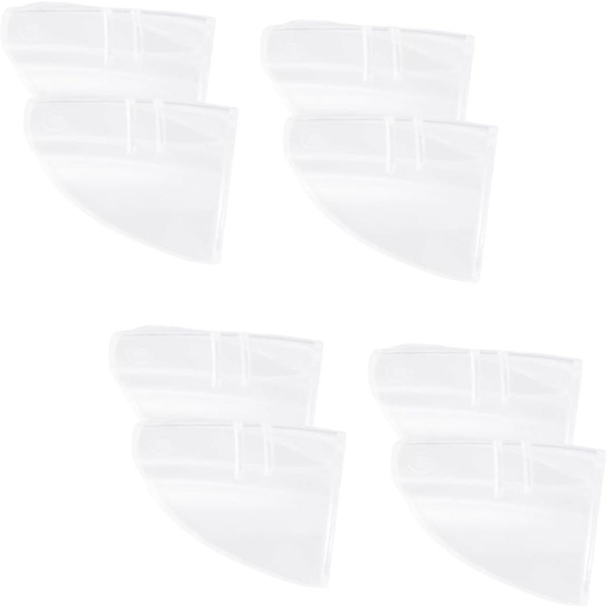 Zijbeschermers Bril - Bril Bescherming - Bescherming Tegen Spatten - Eenvoudig te Installeren - 4.5 x 4.5 x 2 cm