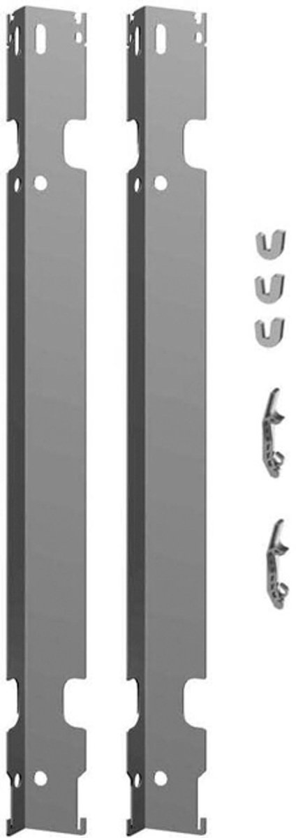 Kermi Wandconsoleset lang voor Verteo, BH 1200 mm, wit, ZB02610006