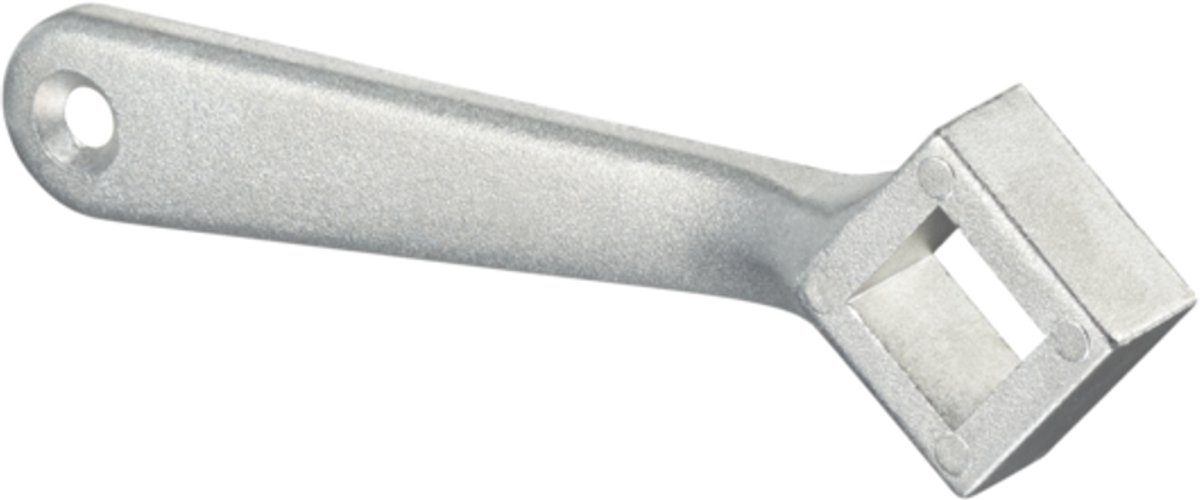 OVENTROP Vierkantsleutel voor KFE zware uitvoering DN 10 en DN 15, SW 12 mm, 1035004