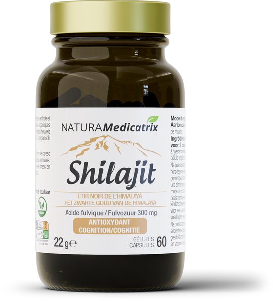 NaturaMedicatrix Shilajit 60 Capsules