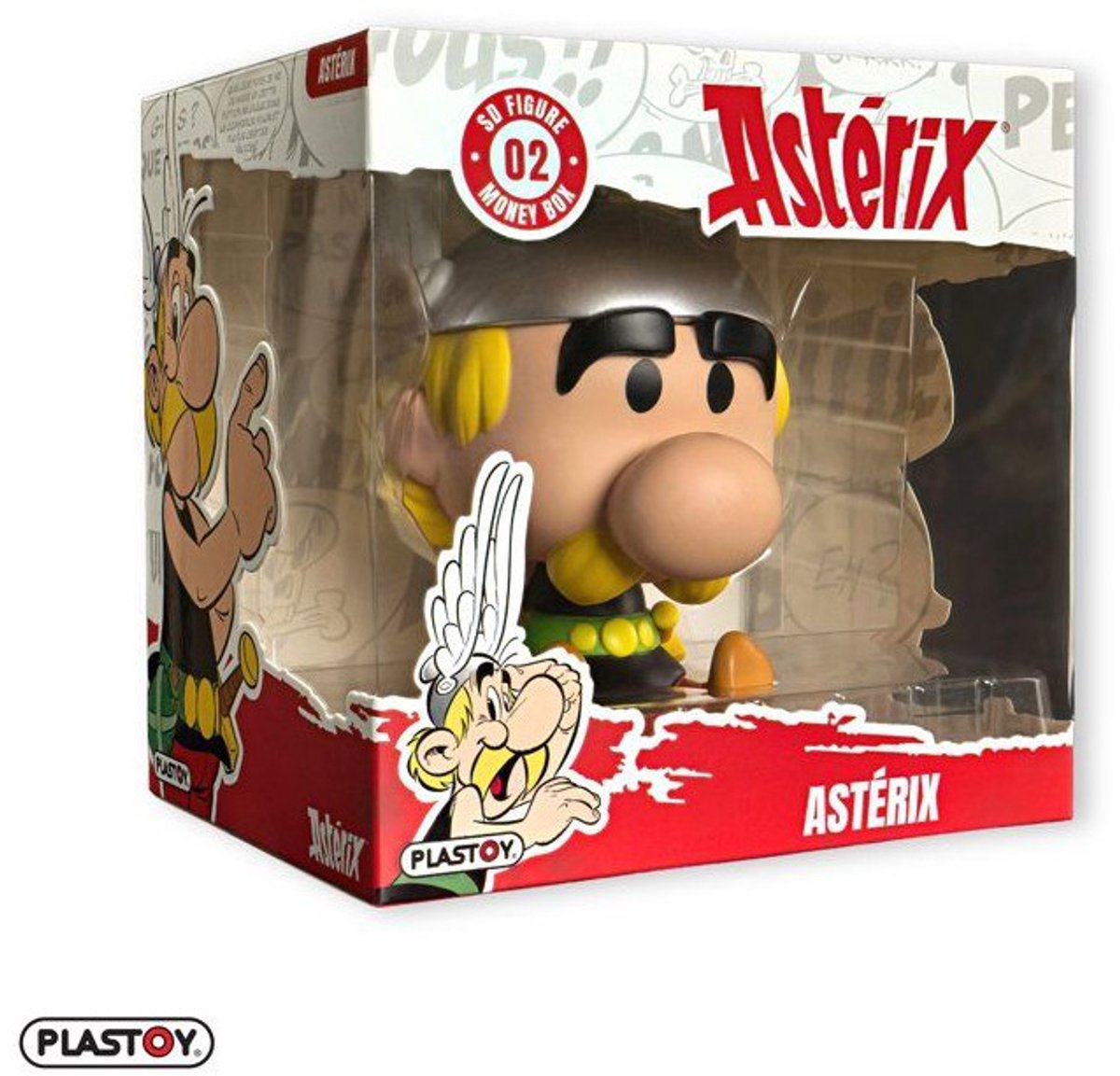 Plastoy – 80250 – Tirelire – Chibi Asterix – PVC 14 cm