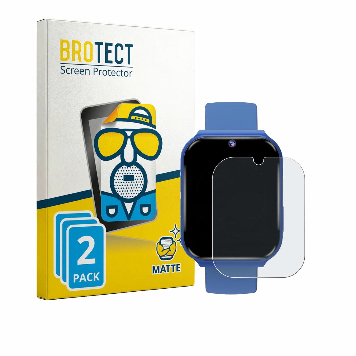 BROTECT - Screenprotector voor Tzzulsx B0G12RCS52 - Folie Beschermfolie matte 2 Stuks