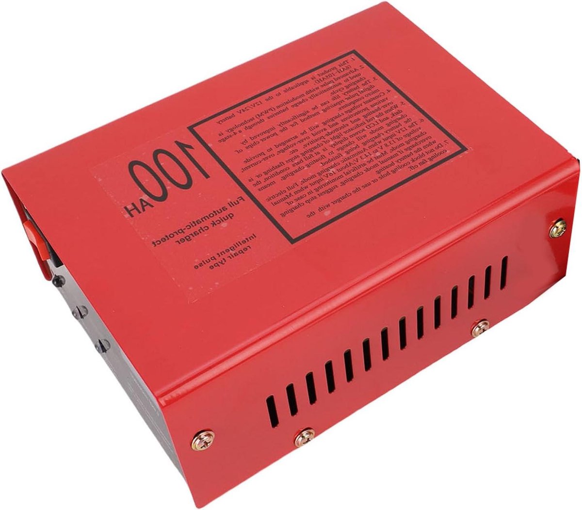 Slimme Acculader - Oplader Onderhouder - Voertuig Accu Opladen - Automatisch Laadproces - Tot 105AH - Zwart