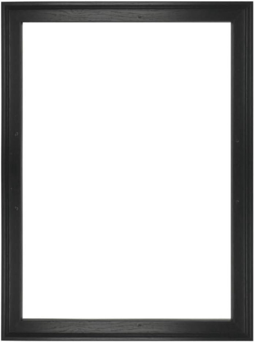 Doe-het-zelf Frame - Canvas Ophangsysteem - Kunst Ophangen - Zwevend Effect - 30.5x30.5cm - Zwart