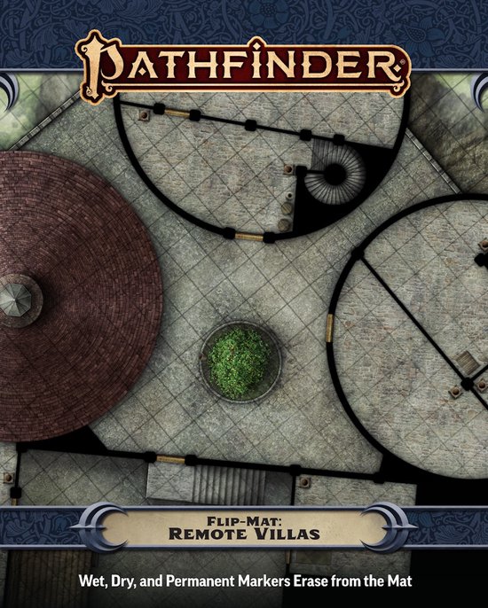 Pathfinder Flip-Mats- Pathfinder Flip-Mat: Remote Villas - cover