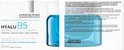 Doos met La Roche-Posay Hyalu B5 Suractivated Cream. De tekst vermeldt 'Hydraterende comfortcrème. Versterkt. Gladstrijkend. Opvullend.'