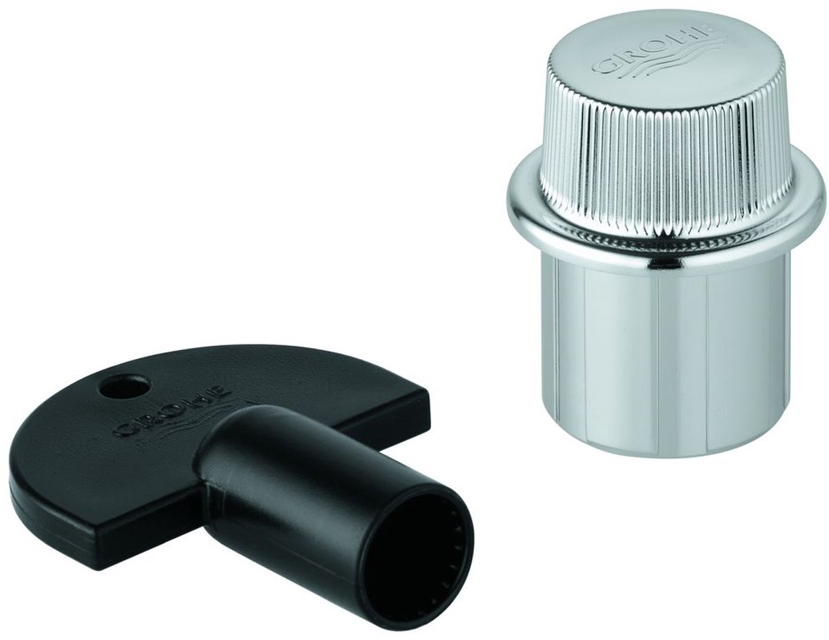 GROHE Kap 01490 voor Atlanta UP-ventiel-opbouw steeksleutel chroom, 01490000