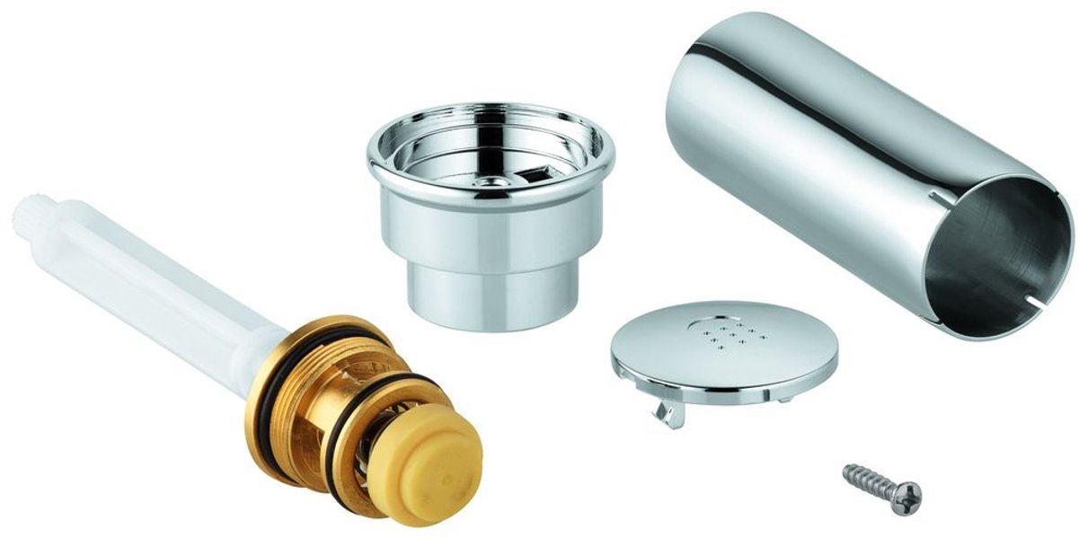 GROHE Omschakelknop 46485 v.badinloop 3-gats badcombinatie chroom, 46485000