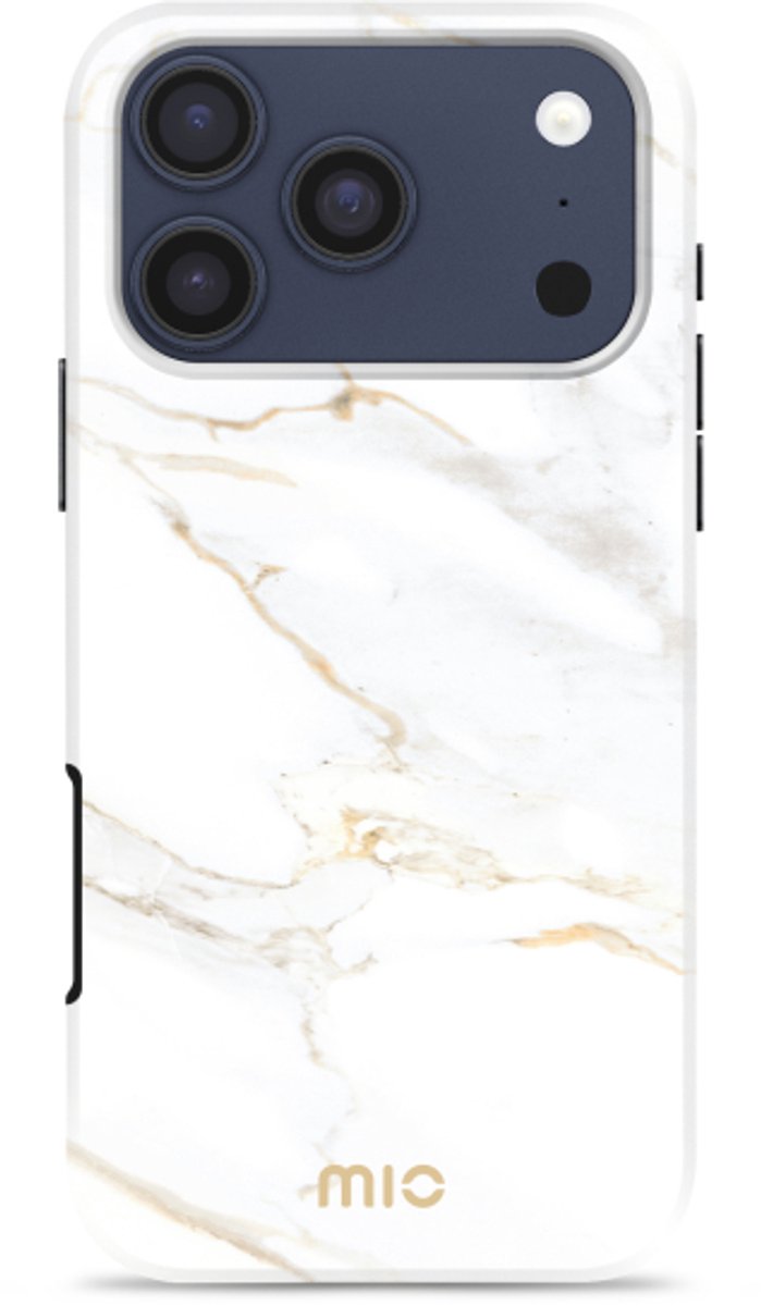 MIO by Mobilize White Marble Magsafe Compatible for iPhone 17 Pro/18 Pro