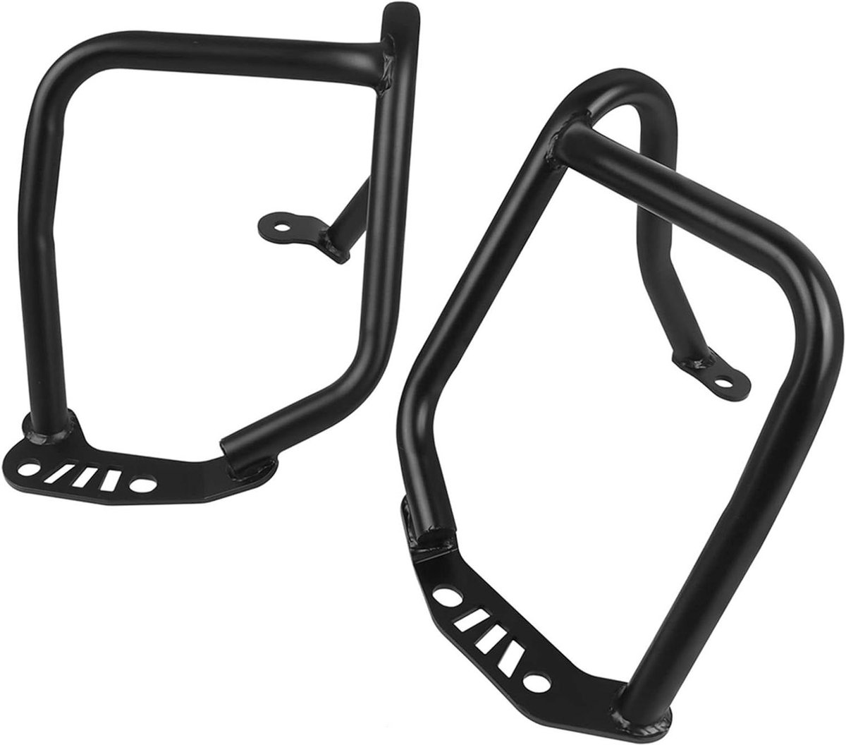 Motorfiets Valbeugel - Motor Beschermer - Motor Beschermen - Stevige Staalconstructie - 1 Set - Zwart