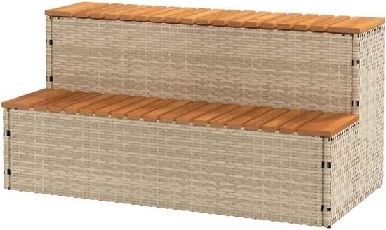 Spa Trap - Bad Trap - Veilige Toegang - Verstelbare Voeten - 100 x 50 cm - Beige