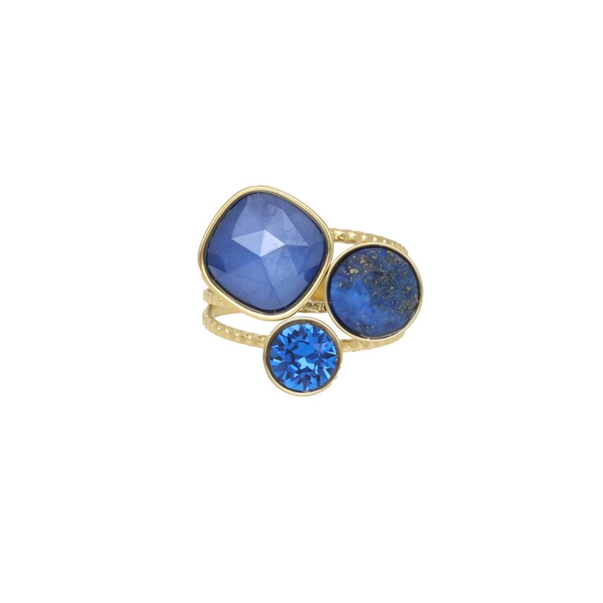 Camps & Camps Ring (Sieraad) 6S024 Blue Royal