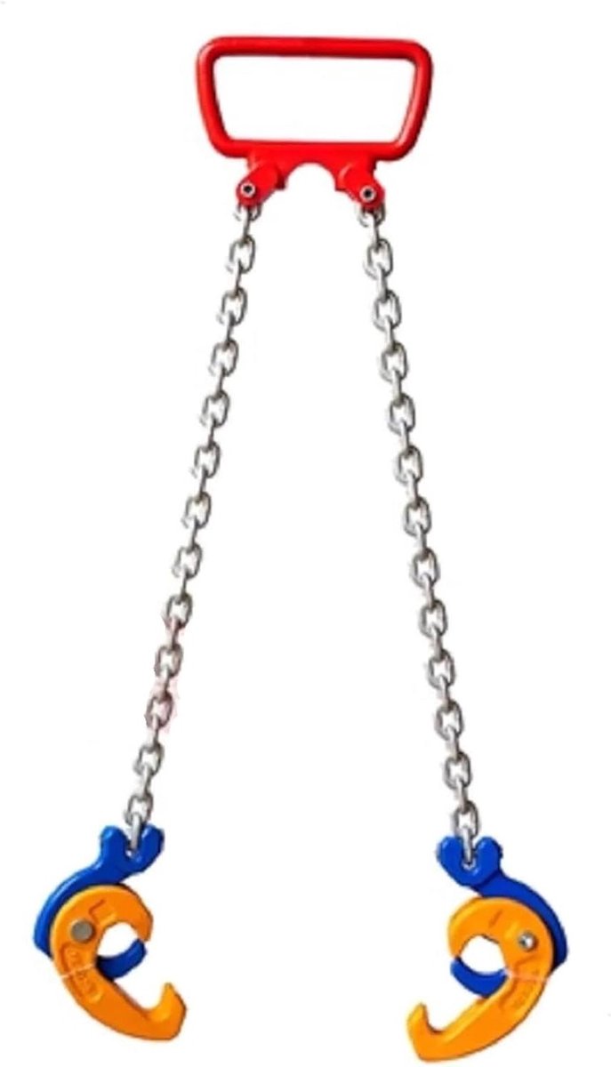 Heavy Duty Kettingtakel - Hijsapparaat - Zwaar Tilwerk - Duurzame Constructie - 05-1 Ton - Zilver